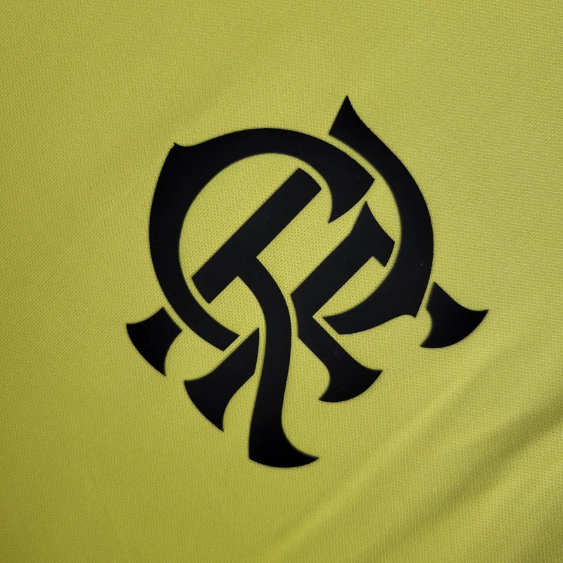 camisa-flamengo-goleiro-amarela-adidas-24-25-neymar-messi-cr7-futebol