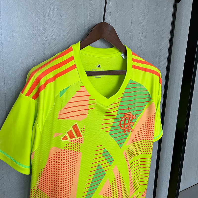 camisa-flamengo-home-i-1-amarela-adidas-25-26-neymar-messi-cr7-futebol