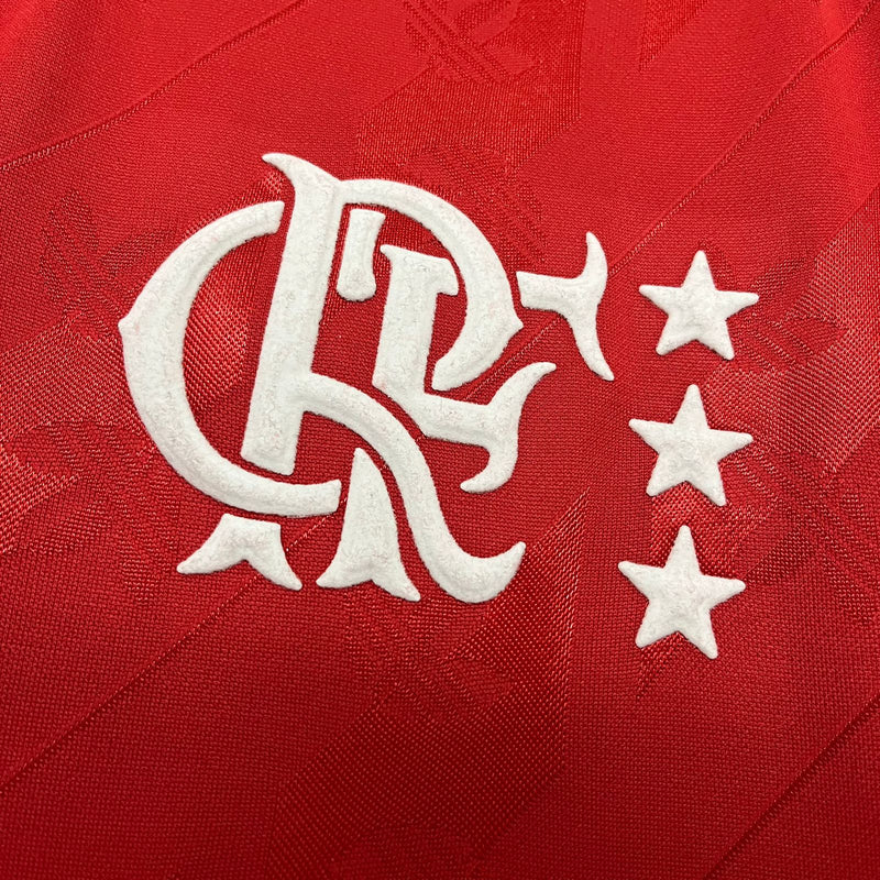 camisa-flamengo-lifestyler-vermelha-adidas-24-25-neymar-messi-cr7-futebol 
