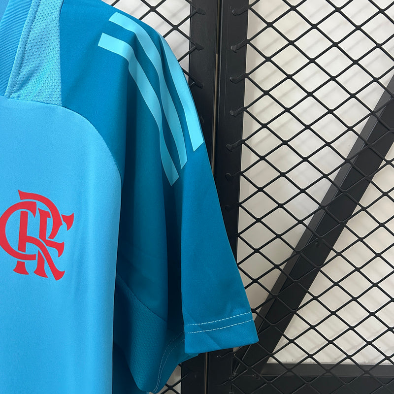 camisa-flamengo-training-azul claro--adidas-25-26-neymar-messi-cr7-futebol 