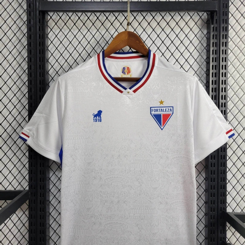 camisa-fortaleza-away-ii-2-branca-volt-23-24-neymar-messi-cr7-futebol 