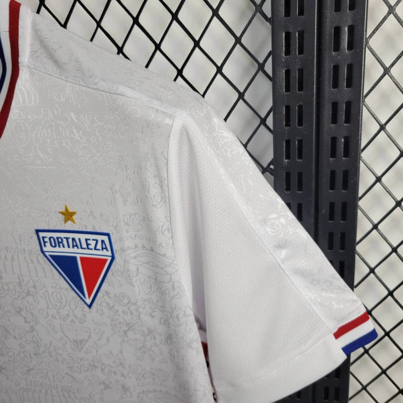 camisa-fortaleza-away-ii-2-branca-volt-23-24-neymar-messi-cr7-futebol 