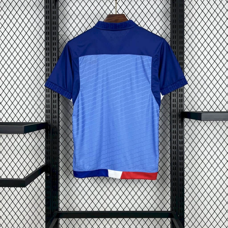 camisa-fortaleza-goleiro-azul-volt-25-26-neymar-messi-cr7-futebol