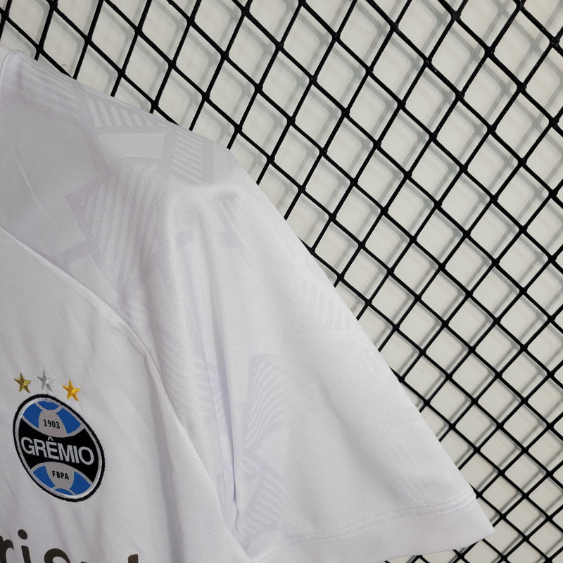 camisa-grêmio-away-ii-2-branca-banrisul-umbro-23-24-neymar-messi-cr7-futebol