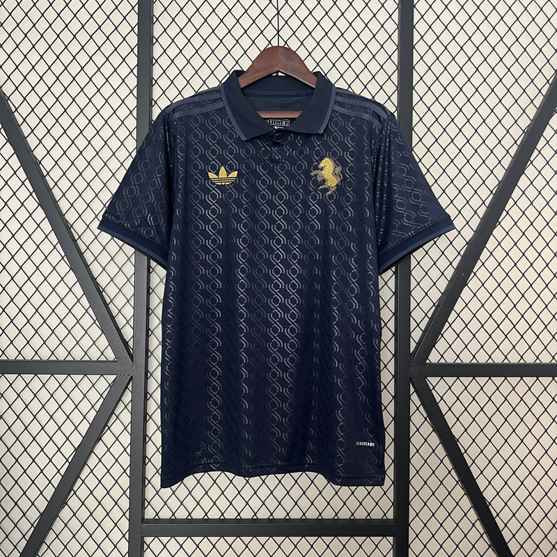 camisa-juventus-third-iii-3-mesclada azul-adidas-24-25-neymar-messi-cr7-futebol 