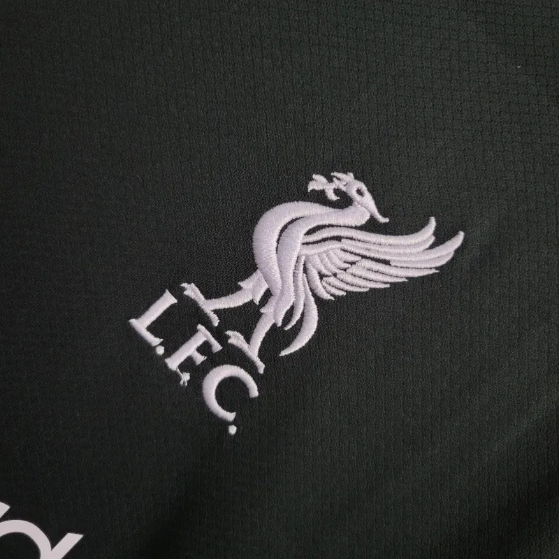 camisa-liverpool-away-ii-2-verde-standard chartered-nike-24-25-neymar-messi-cr7-futebol