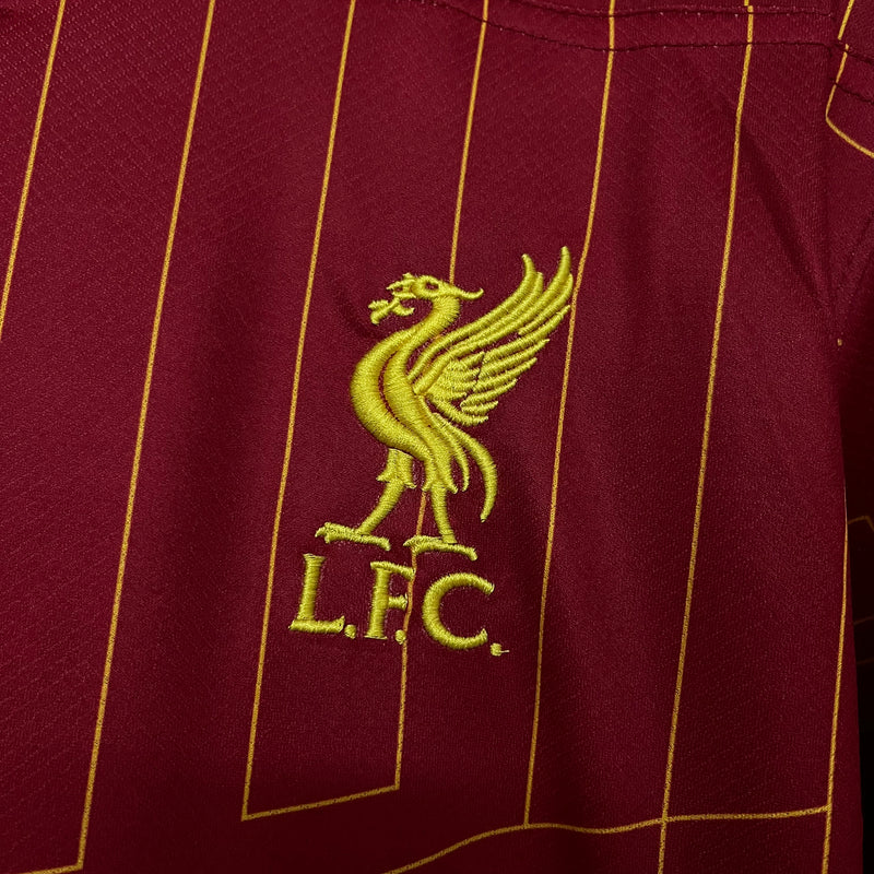 camisa-liverpool-home-i-1-vermelha-standard chartered-nike-24-25-neymar-messi-cr7-futebol