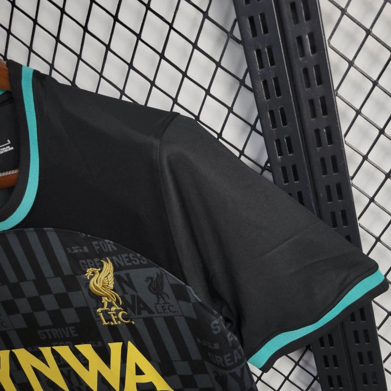 camisa-liverpool-special edition-preta-inwa-nike-lebron james-24-25-neymar-messi-cr7-futebol