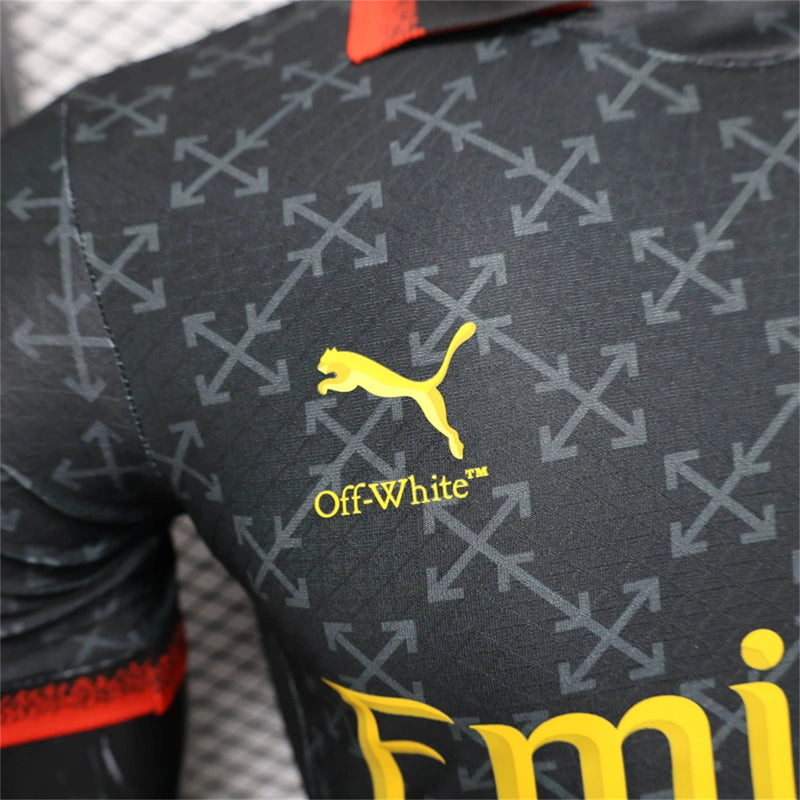 camisa-milan-diavoli-preta-emirates fly better-puma-25-26-neymar-messi-cr7-futebol