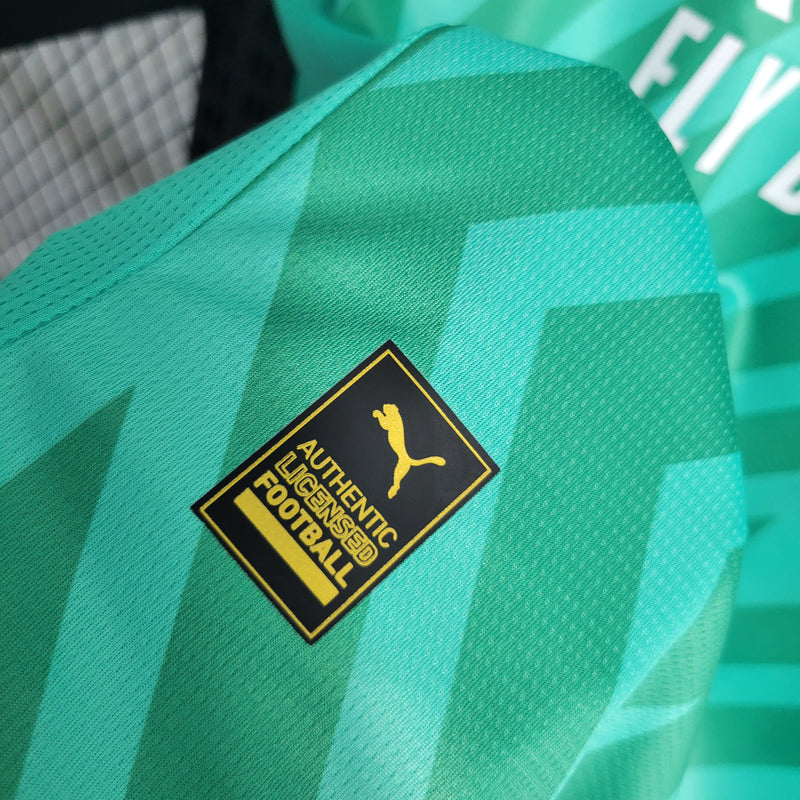 camisa-milan-goleiro-green-verde-emirates fly better-puma-23-24-neymar-messi-cr7-futebol 
