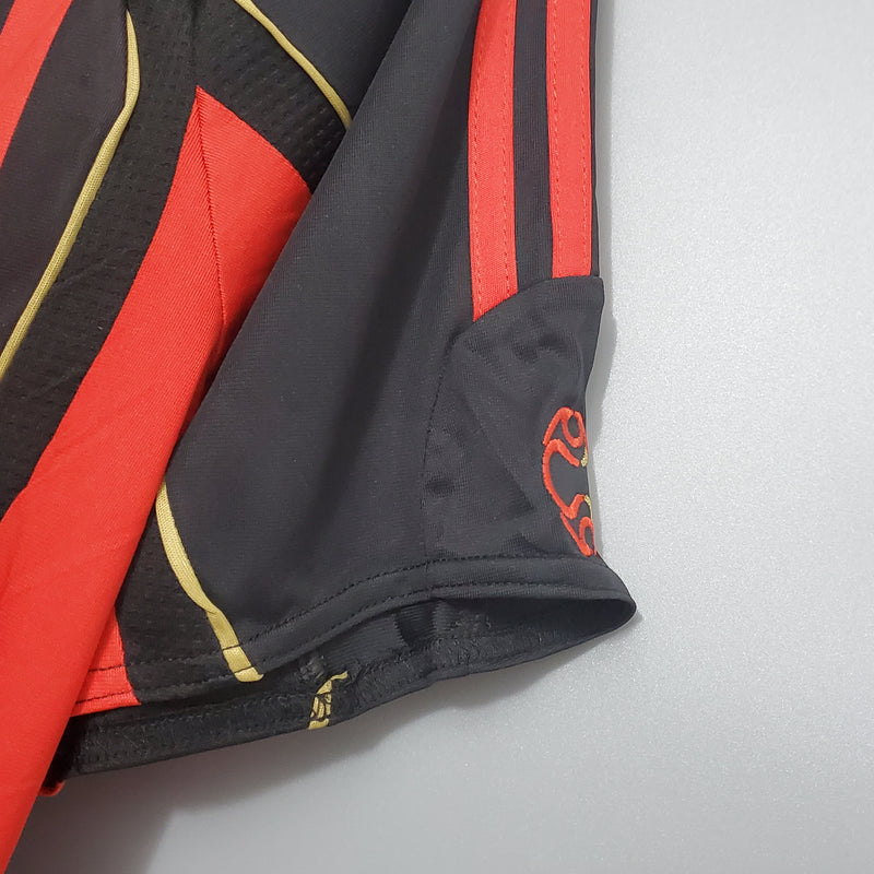 Camisa Milan Retrô 06/07 - Torcedor Adidas Masculina - Rubro Negra - Bwin