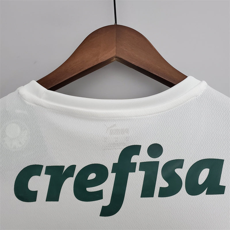 camisa-palmeiras-away-ii-2-branca-crefisa-puma-22-23-neymar-messi-cr7-futebol
