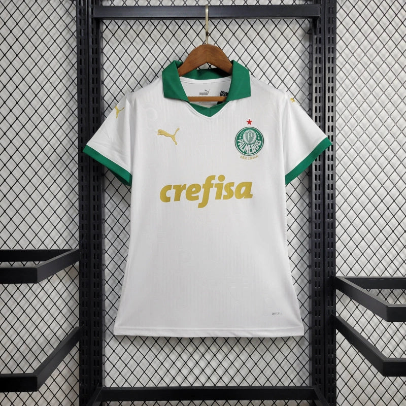 camisa-palmeiras-away-ii-2-branca-crefisa-puma-23-24-neymar-messi-cr7-futebol 