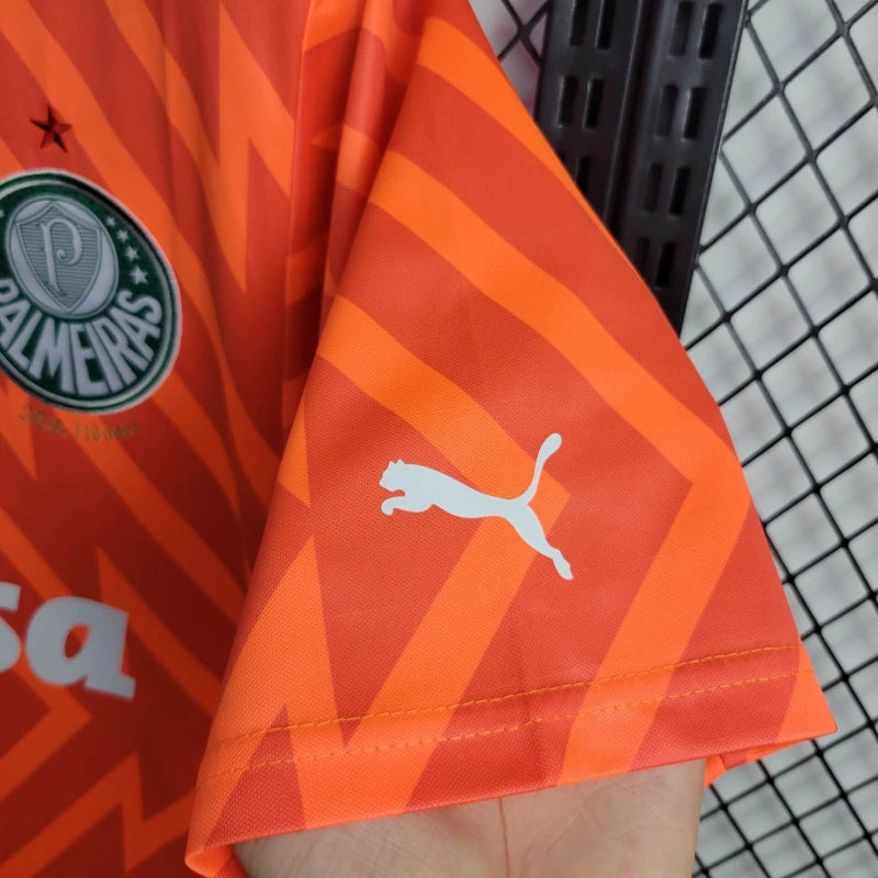 camisa-palmeiras-goleiro-laranjaa-crefisa-puma-24-25-neymar-messi-cr7-futebol