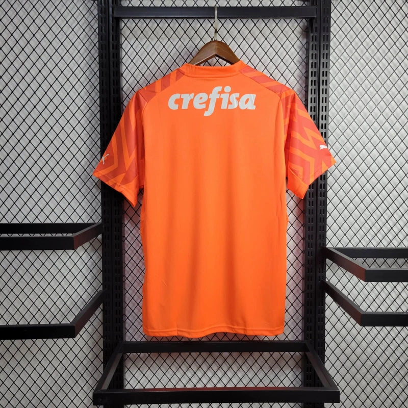 camisa-palmeiras-goleiro-laranjaa-crefisa-puma-24-25-neymar-messi-cr7-futebol