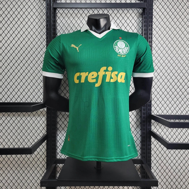 camisa-palmeiras-home-i-1-verde-crefisa-puma-24-25-neymar-messi-cr7-futebol