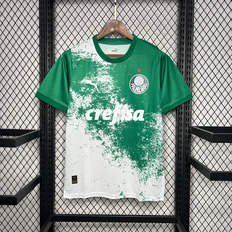 camisa-palmeiras-special edition-verde e branca-crefisa-puma-24-25-neymar-messi-cr7-futebol