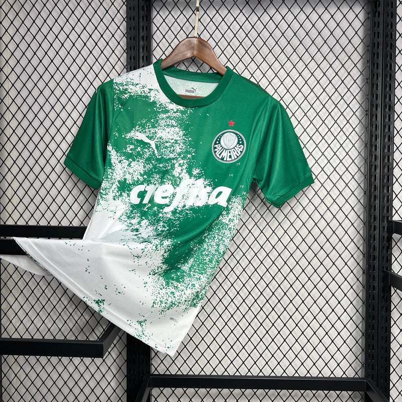 camisa-palmeiras-special edition-verde e branca-crefisa-puma-24-25-neymar-messi-cr7-futebol