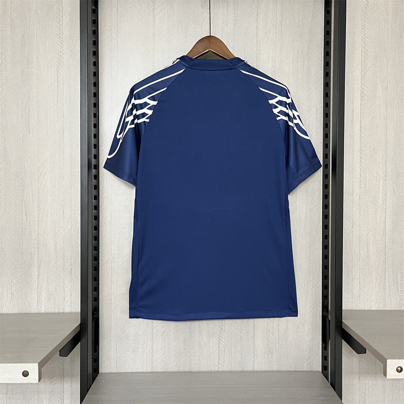 camisa-psg-fourth-iiii-4-azul-qatar airways-jordans-24-25-neymar-messi-cr7-futebol