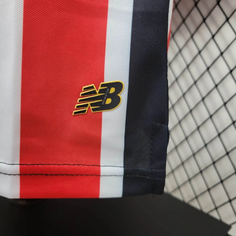 camisa-são paulo-away-ii-2-tricolor-new balance-24-25-neymar-messi-cr7-futebol