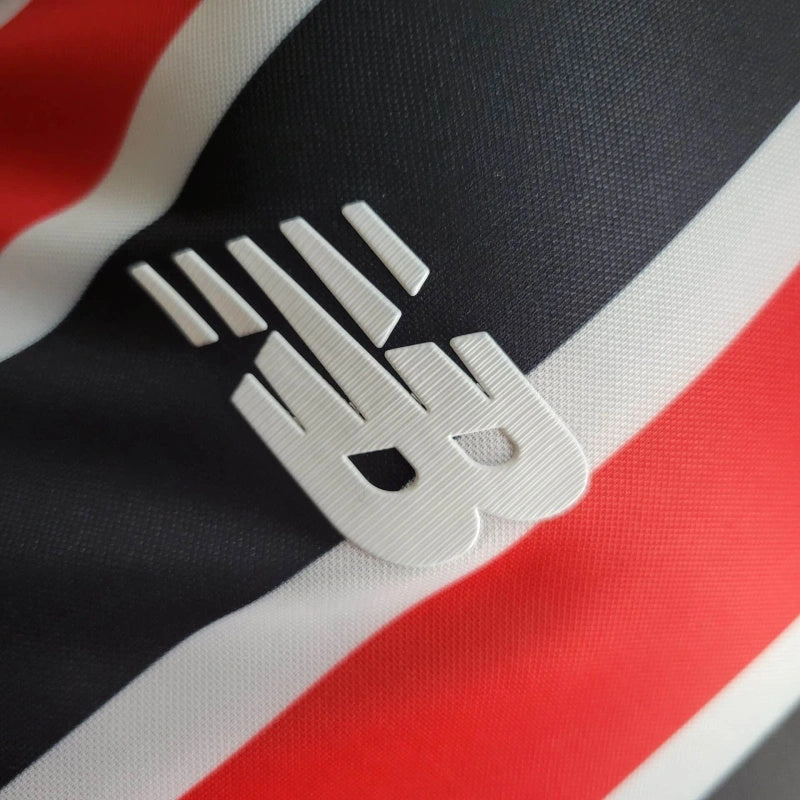 camisa-são paulo-away-ii-2-tricolor-new balance-24-25-neymar-messi-cr7-futebol
