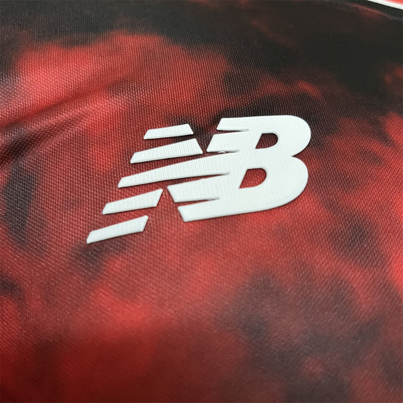 camisa-são paulo-thirdy-iii-3-comemorativa-new balance-24-25-neymar-messi-cr7-futebol