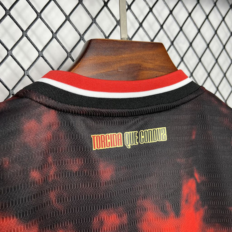 camisa-são paulo-third-iii-3-comemorativa-new balance-24-25-neymar-messi-cr7-futebol