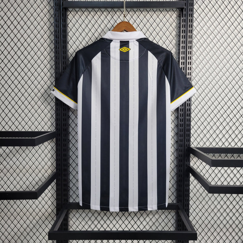 camisa-santos-away-ii-2-listrrada-masculina-umbro-23-24-neymar-messi-cr7-futebol 