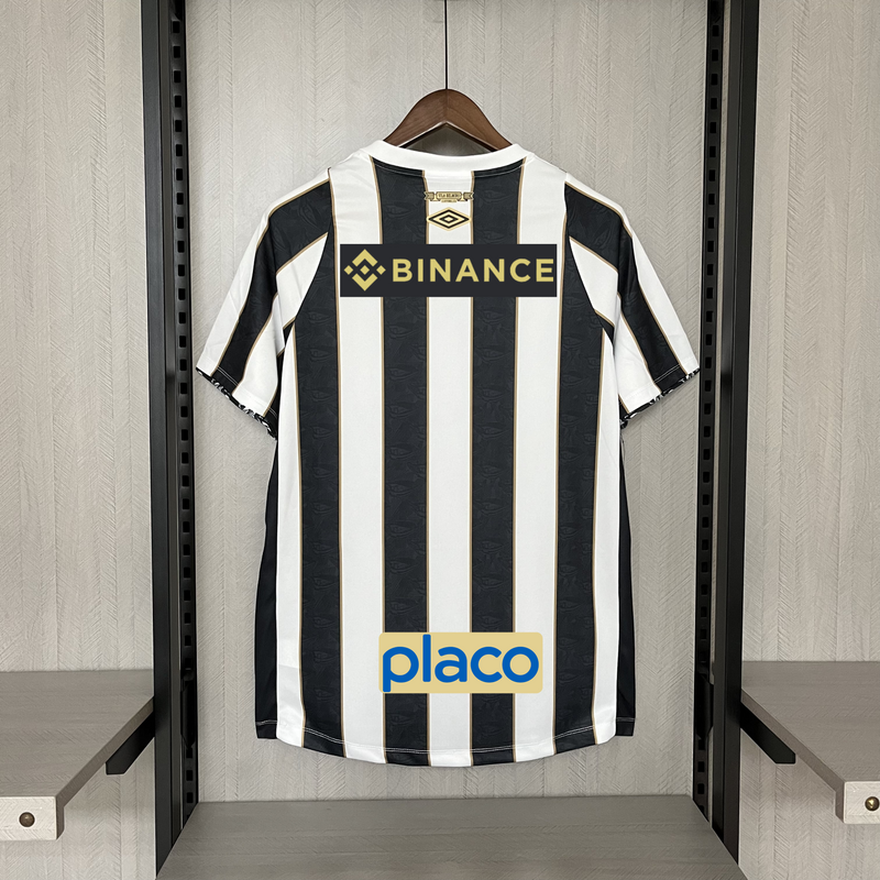 camisa-santos-away-ii-2-listrada-blaze-umbro-24-25-neymar-messi-cr7-futebol