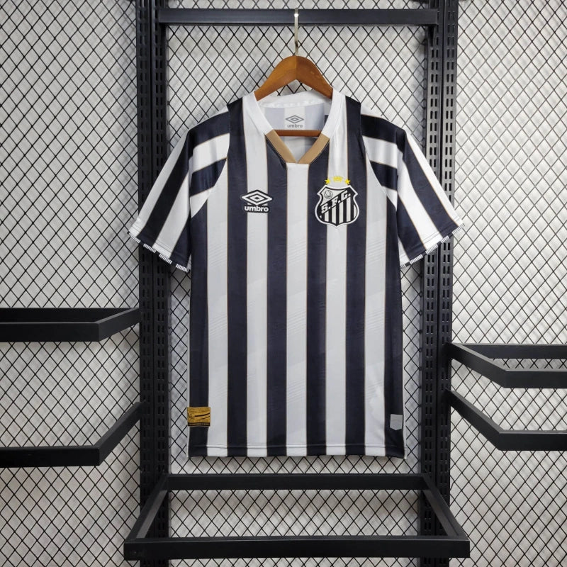 camisa-santos-away-ii-2-listrada-umbro-24-25-neymar-messi-cr7-futebol
