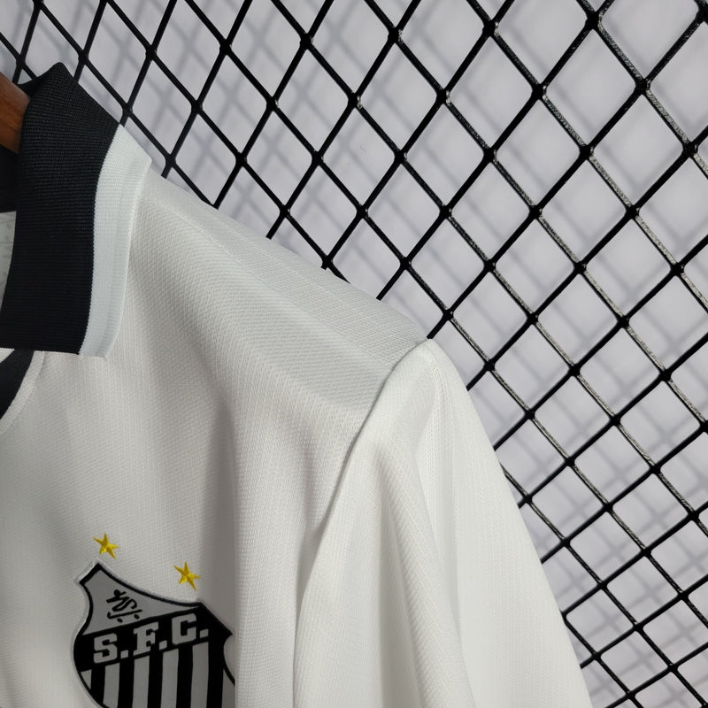 camisa-santos-charlie brown jr-branca-umbro-22-23-neymar-messi-cr7-futebol
