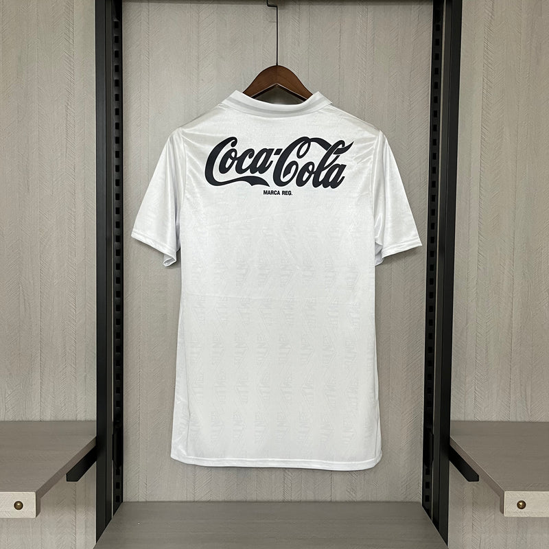 camisa-santos-retrô-branca-coca-cola-dell´erba-1993-neymar-messi-cr7-futebol 