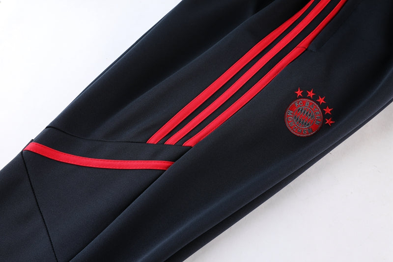 conjunto de inverno-bayern de munique-branco e preto-adidas-22-23-neymar-messi-cr7-futebol 