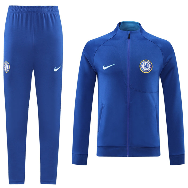 conjunto de inverno-chelsea-azul-nike-neymar-messi-cr7-futebol