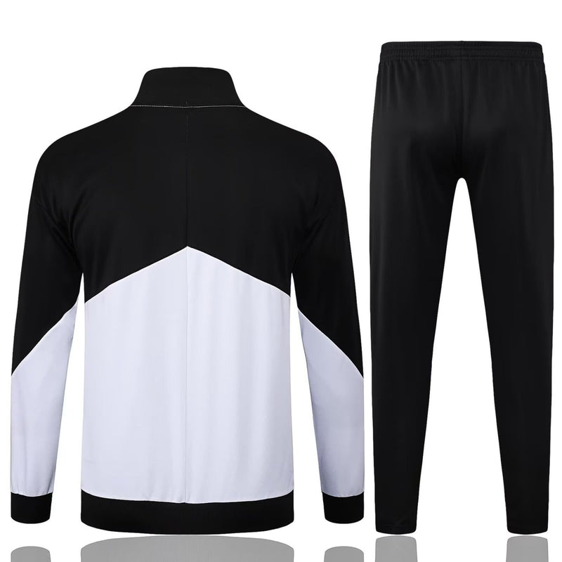 conjunto de inverno-corinthians-branco e preto-nike-25-26-neymar-messi-cr7-futebol