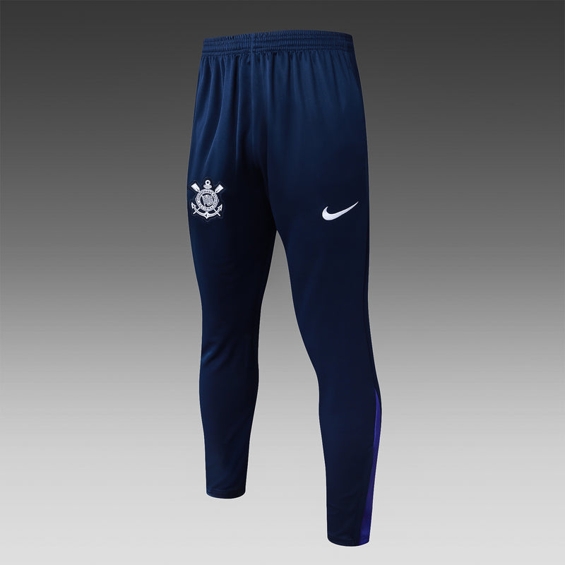 conjunto de inverno-corinthians-prerto e roxo-nike-24-25-neymar-messi-cr7-futebol