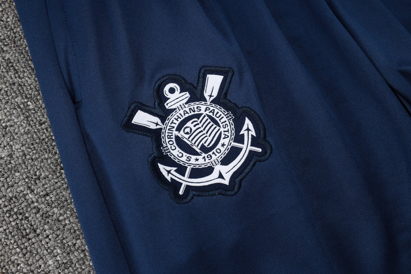 conjunto de inverno-corinthians-prerto e roxo-nike-24-25-neymar-messi-cr7-futebol