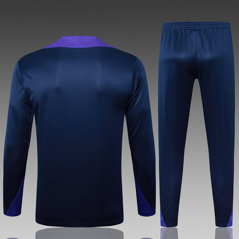 conjunto de inverno-corinthians-prerto e roxo-nike-24-25-neymar-messi-cr7-futebol