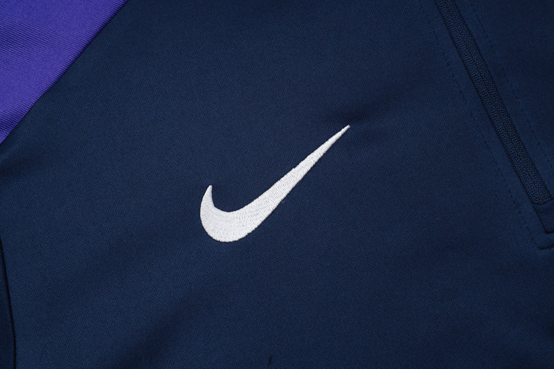 conjunto de inverno-corinthians-prerto e roxo-nike-24-25-neymar-messi-cr7-futebol