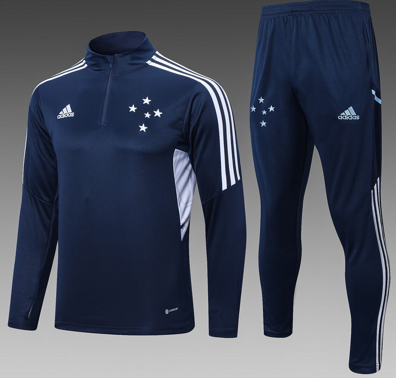 conjunto de inverno-cruzeiro-azul escuro-adidas-2023-neymar-messi-cr7-futebol