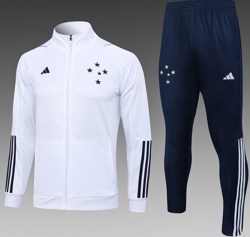 conjunto de inverno-cruzeiro-branco e azul escuro-adidas-2023-neymar-messi-cr7-futebol 