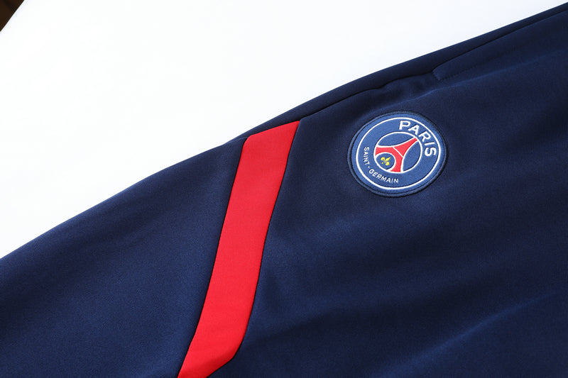 conjunto de inverno-psg-azul e vermelho-jordan-neymar-messi-cr7-futebol