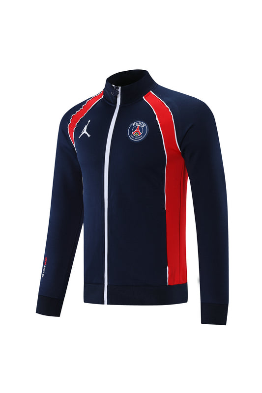 conjunto de inverno-psg-azul e vermelho-jordan-neymar-messi-cr7-futebol