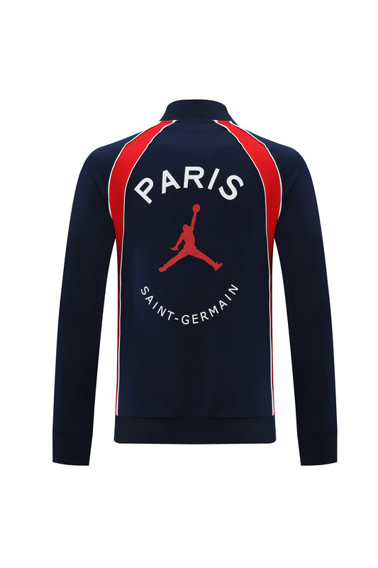 conjunto de inverno-psg-azul e vermelho-jordan-neymar-messi-cr7-futebol