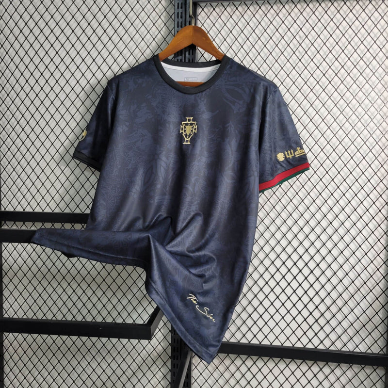 Camisa Portugal Black Special Edition 23/24 - Versão Torcedor Masculina
