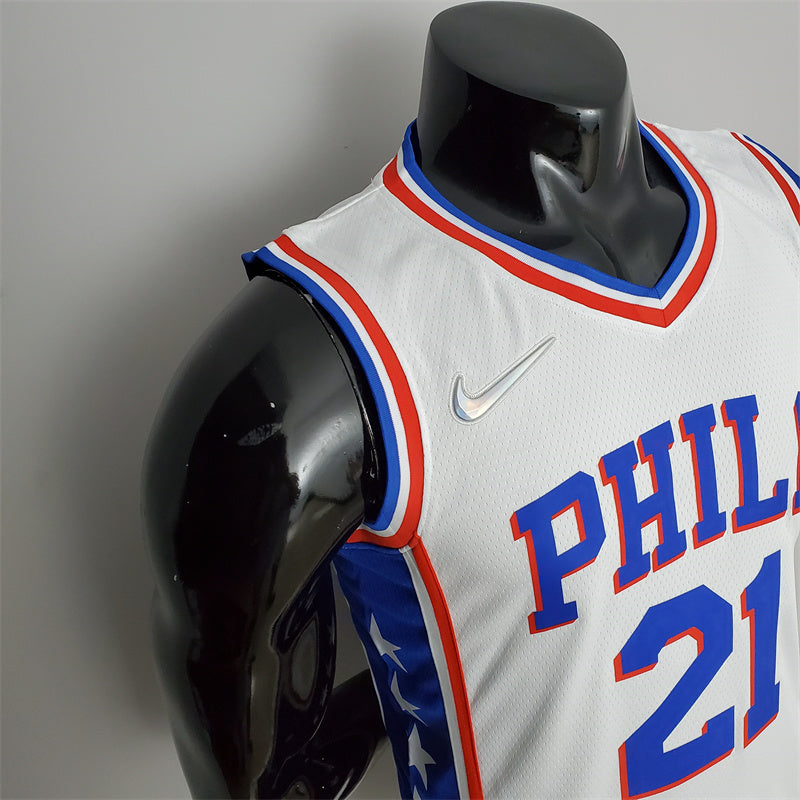 Camisa Philadelphia 7ers NBA - Nike White - Embiid 21