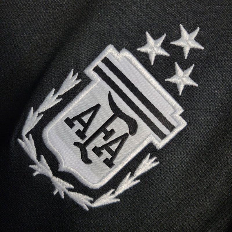 Camisa Argentina Training Black - Masculina