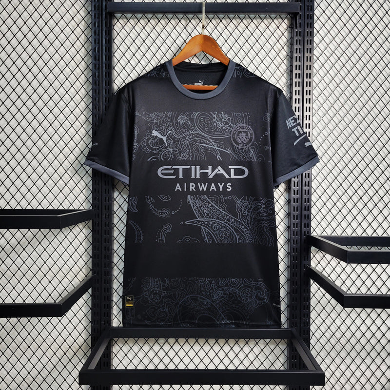 Camisa Manchester City Special Edition Black 23/24 - Versão Torcedor Masculina
