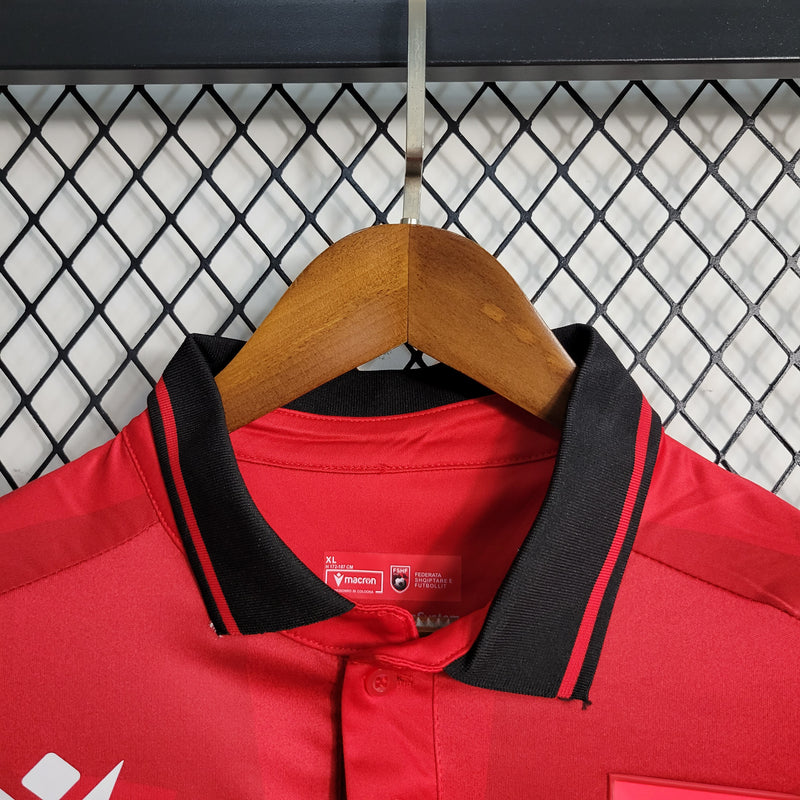 Camisa Albânia Euro Home 24/25 - Versão Torcedor Masculina