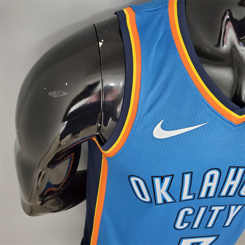 Camisa Oklahoma City Thunder NBA - Nike Light Blue - Anthony 7